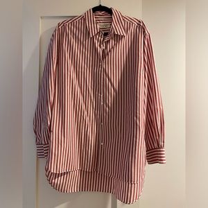 Nili Lotan striped cotton blouse